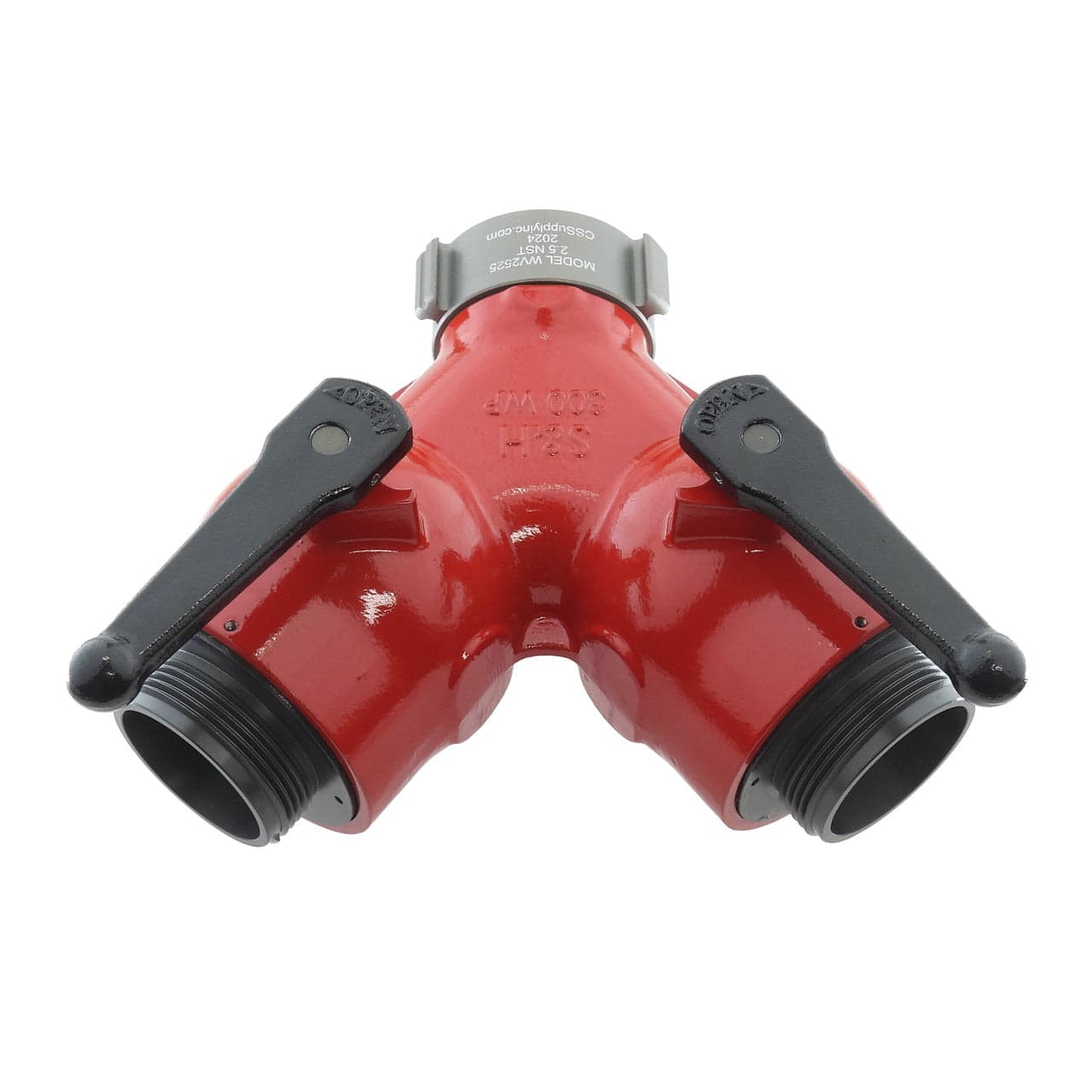 C & S Supply Wyes Fire_Safety_USA Wye Valve 2 1/2" F with 2 X 2 1/2" M