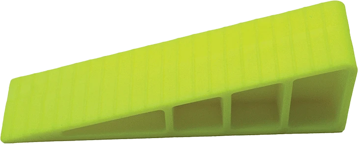 R & B Fabrication Tools Fire_Safety_USA Yellow Large Wedge
