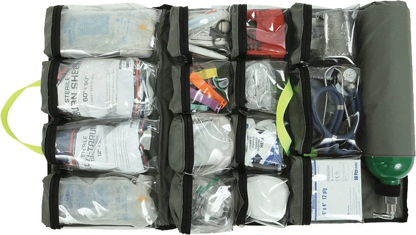 R & B Fabrication First Aid Kit Fire_Safety_USA Z Pak Max Large Trauma Supply Insert