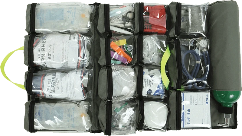 R & B Fabrication First Aid Kit Fire_Safety_USA Z Pak Max Large Trauma Supply Insert