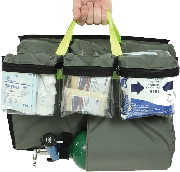 R & B Fabrication First Aid Kit Fire_Safety_USA Z Pak Trauma Supply Insert