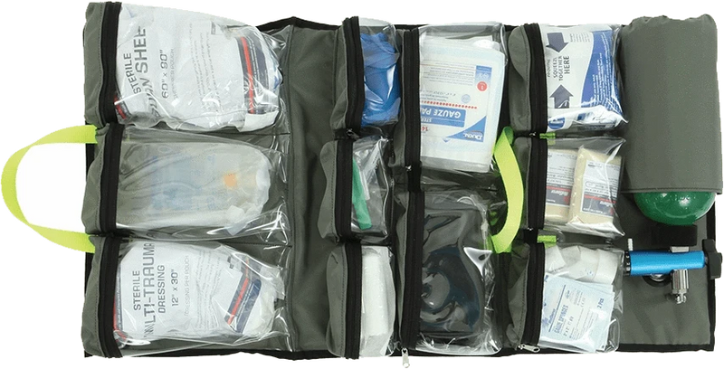 R & B Fabrication First Aid Kit Fire_Safety_USA Z Pak Trauma Supply Insert