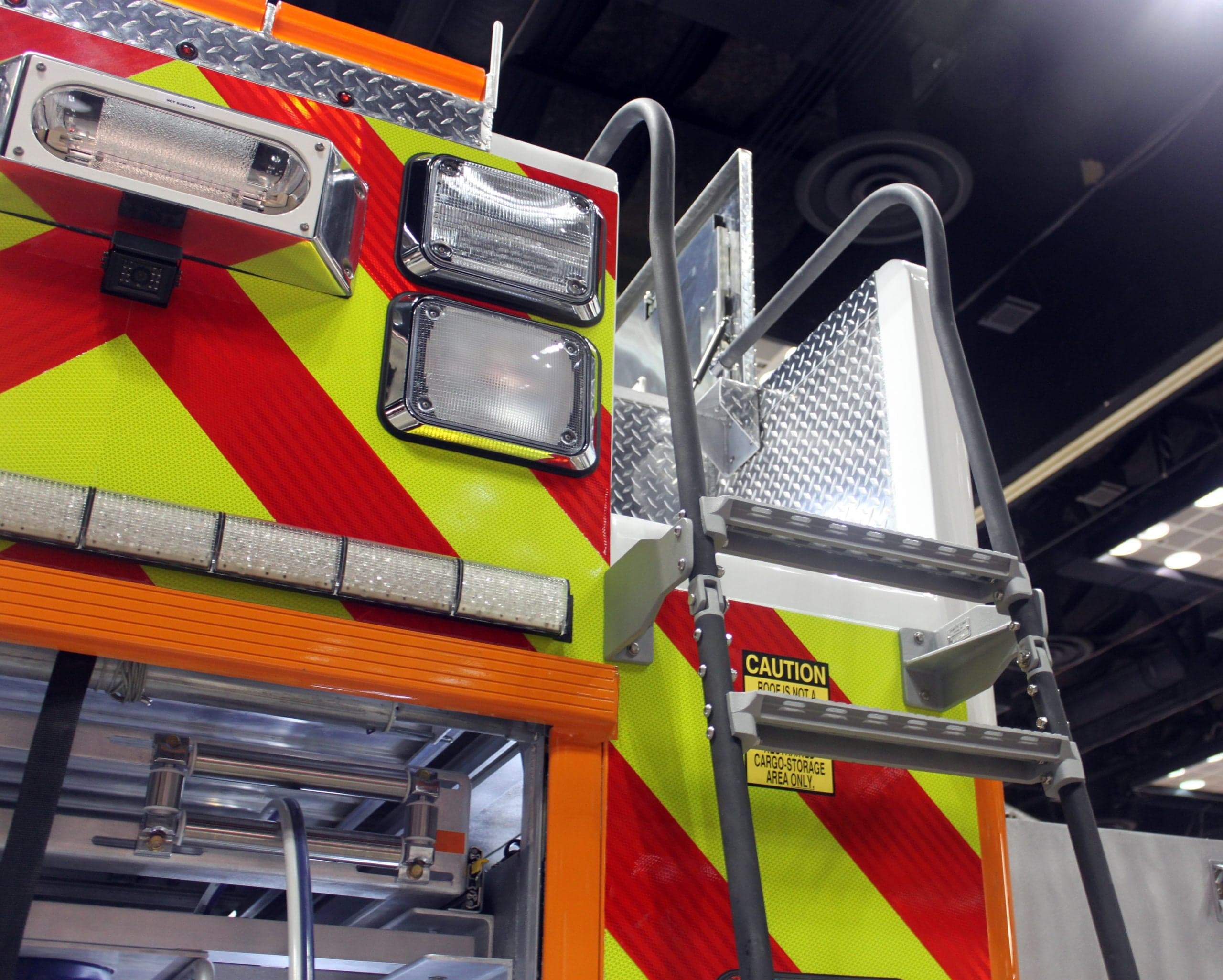 Ziamatic Apparatus Equipment Fire_Safety_USA Ziamatic 15" Width Swing Out & Down Vehicle Ladders