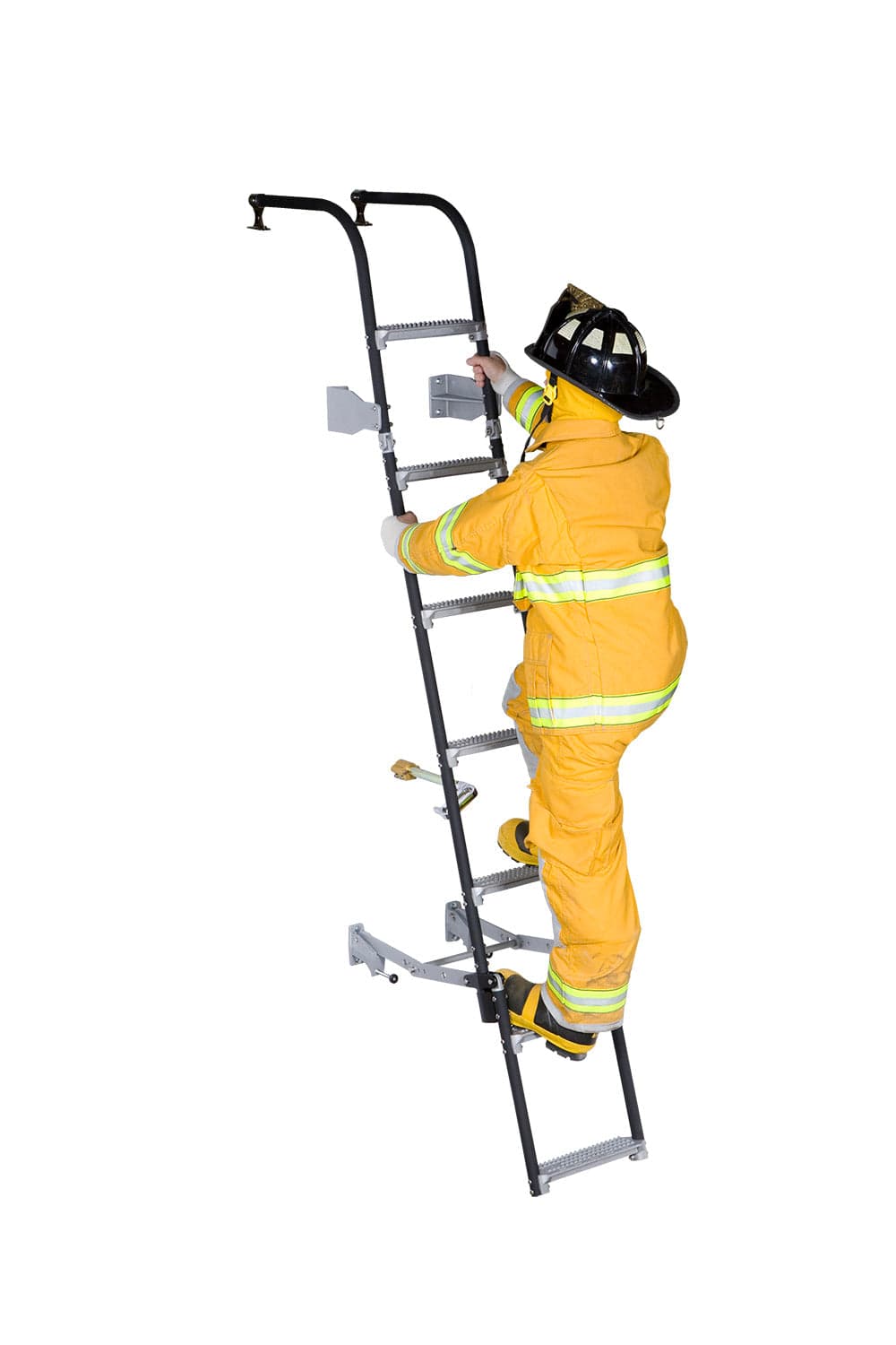 Ziamatic Apparatus Equipment Fire_Safety_USA Ziamatic 18" Width Swing Out & Down Vehicle Ladders