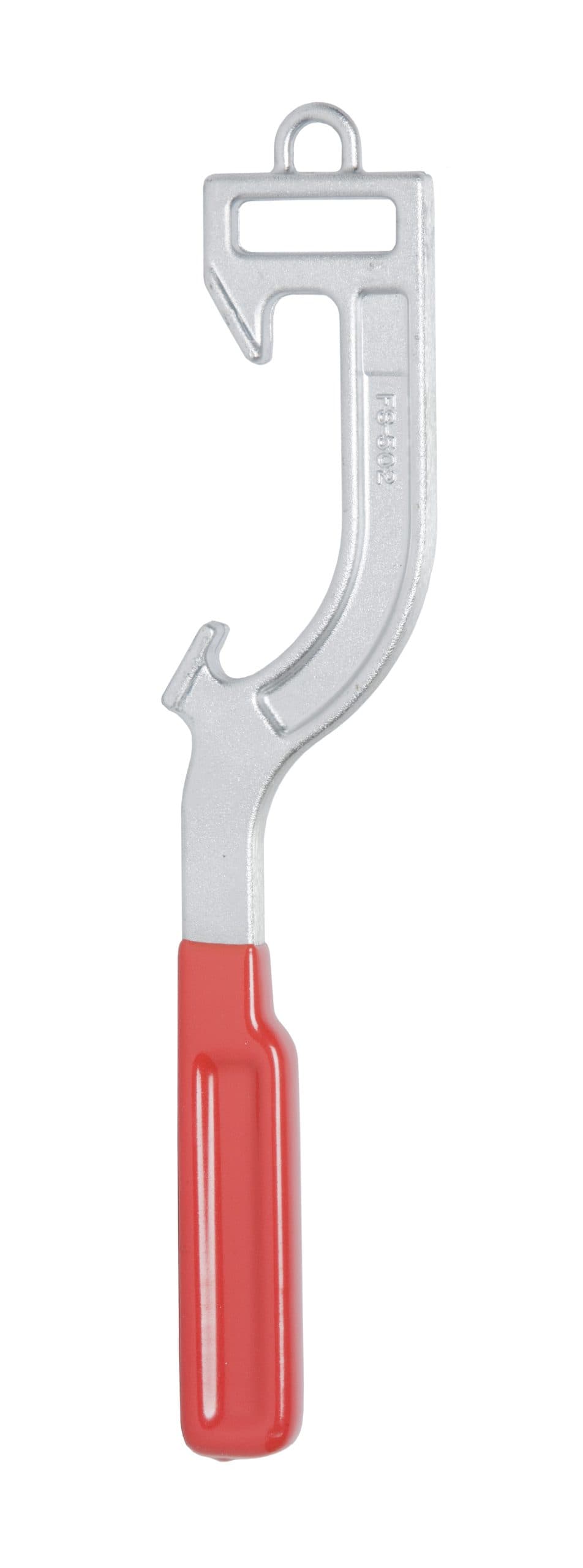 Ziamatic Wrenches Fire_Safety_USA Ziamatic 3-1/2" Solid Spanner Wrench with Red Handle