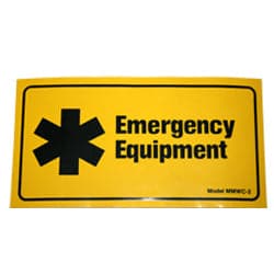 Ziamatic SCBA Bottle Storage Fire_Safety_USA Ziamatic Cabinet Label
