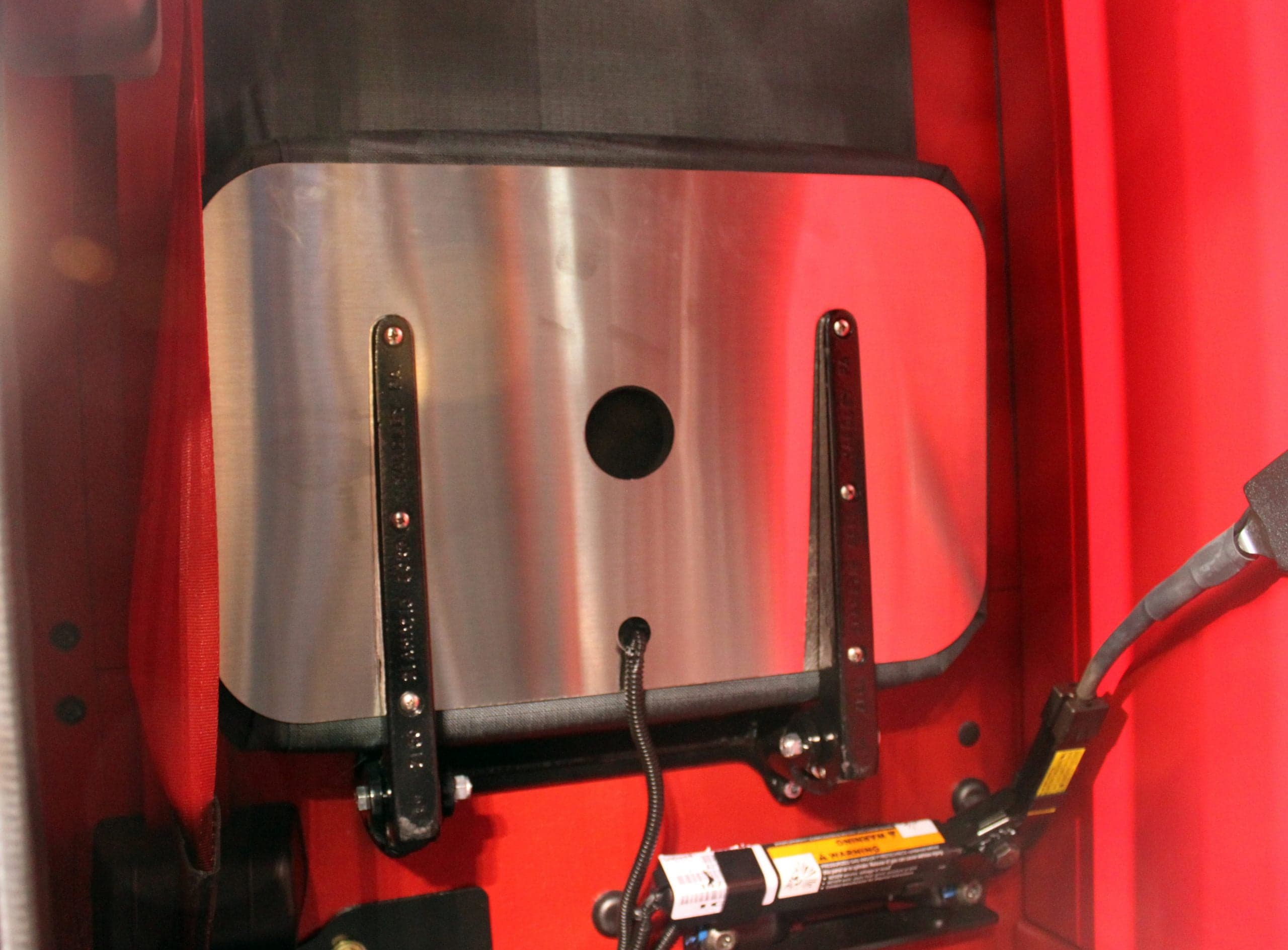 Ziamatic Apparatus Equipment Fire_Safety_USA Ziamatic Double Fold-Down Seat Bracket