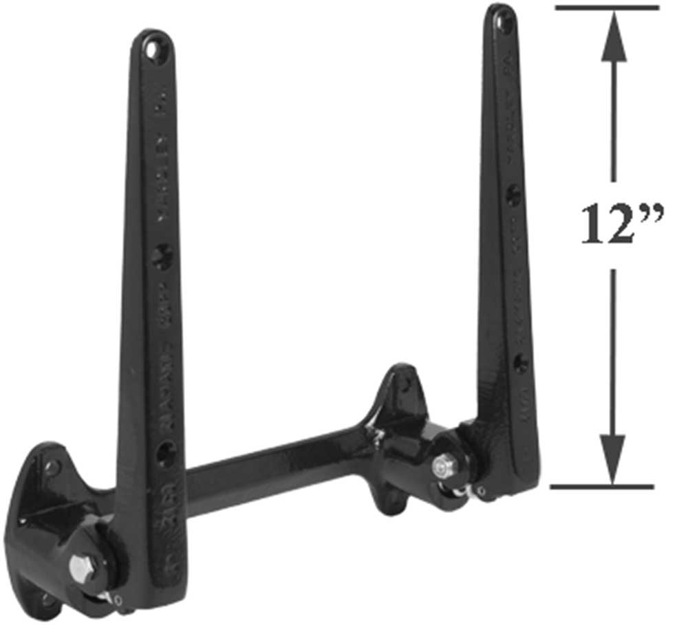 Ziamatic Apparatus Equipment Fire_Safety_USA Ziamatic Double Fold-Down Seat Bracket