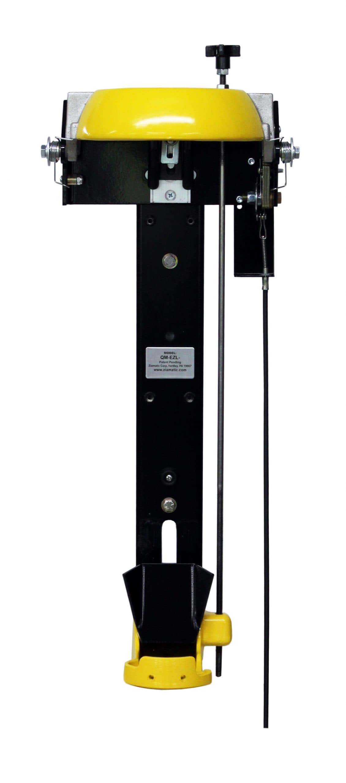 Ziamatic SCBA Brackets Fire_Safety_USA Ziamatic EZ-LOC Mechanical Bracket - Fixed Top Clamp