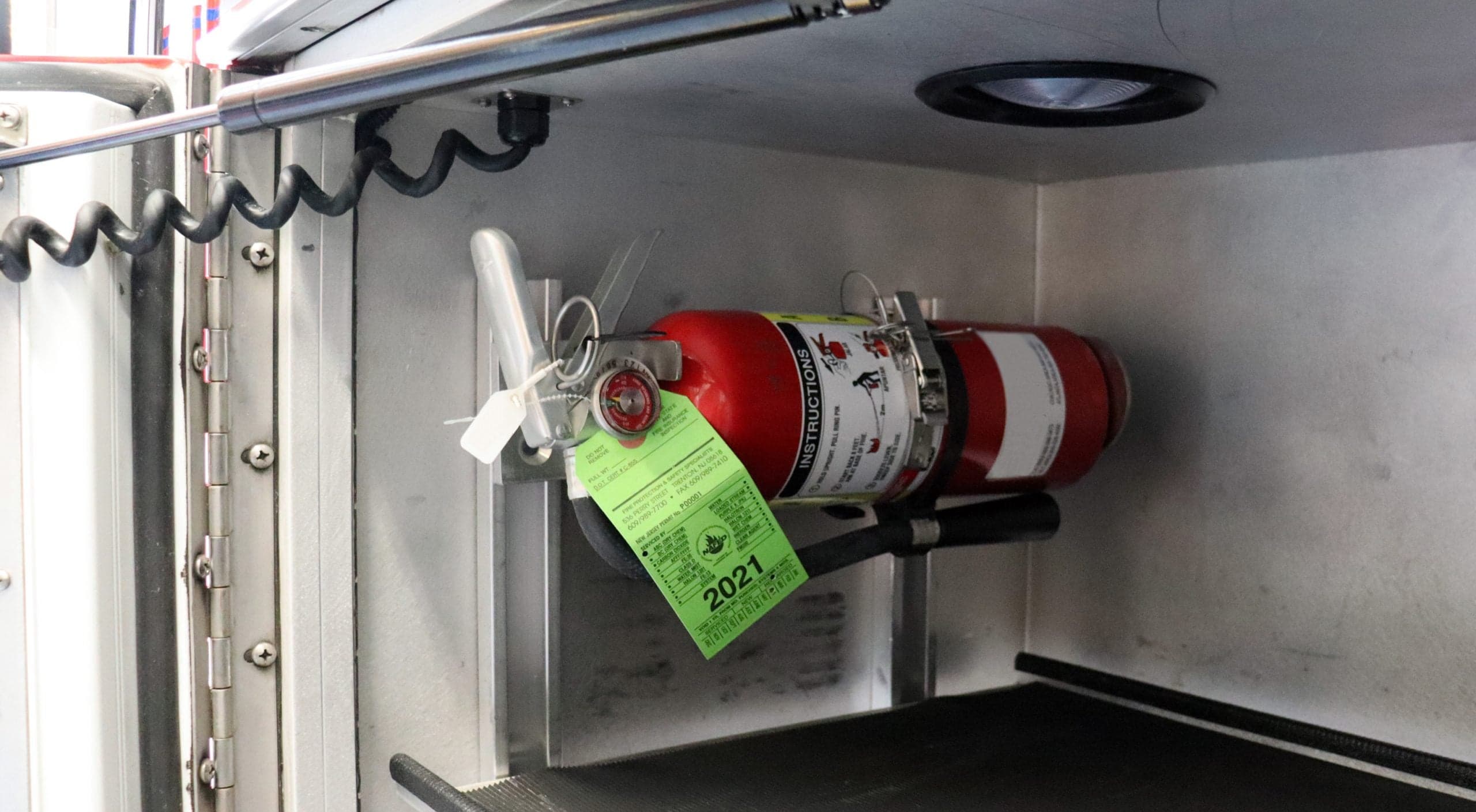 Ziamatic Mounting Brackets Fire_Safety_USA Ziamatic Fire Extinguisher Holder - 5 lb.