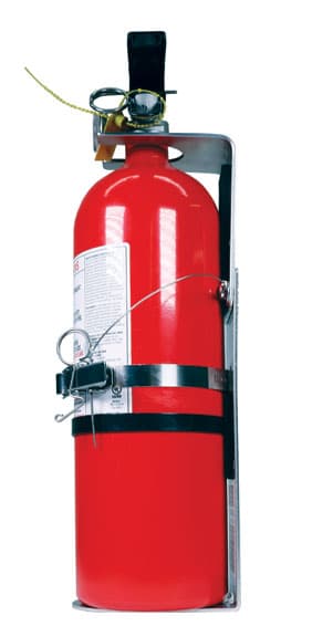 Ziamatic Mounting Brackets Fire_Safety_USA Ziamatic Fire Extinguisher Holder - 5 lb.