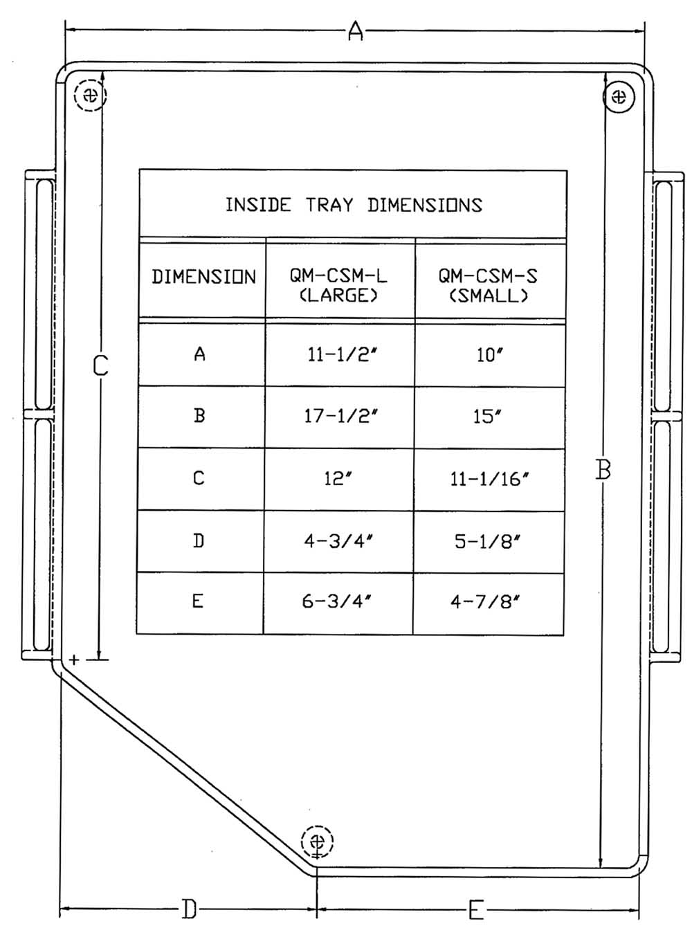 Ziamatic Mounting Brackets Fire_Safety_USA Ziamatic Fixed Chain Saw Mounts