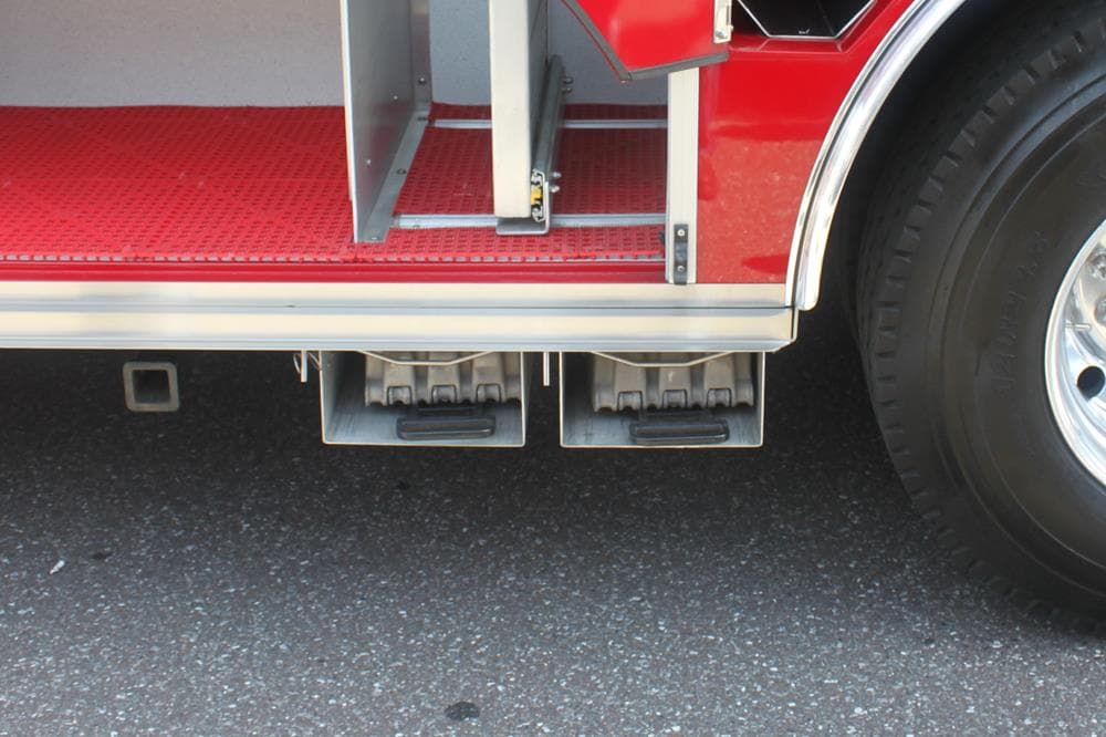 Ziamatic Wheel Chocks Fire_Safety_USA Ziamatic Folding Choc Holder - Horizontal