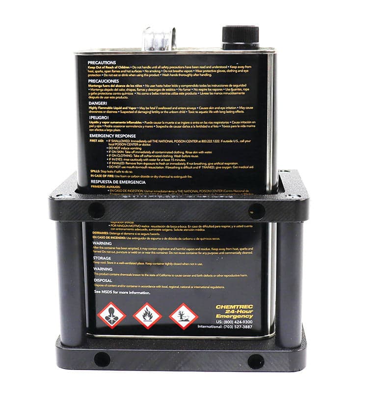 Ziamatic Mounting Brackets Fire_Safety_USA Ziamatic GALLON PREMIX HOLDER - BLACK