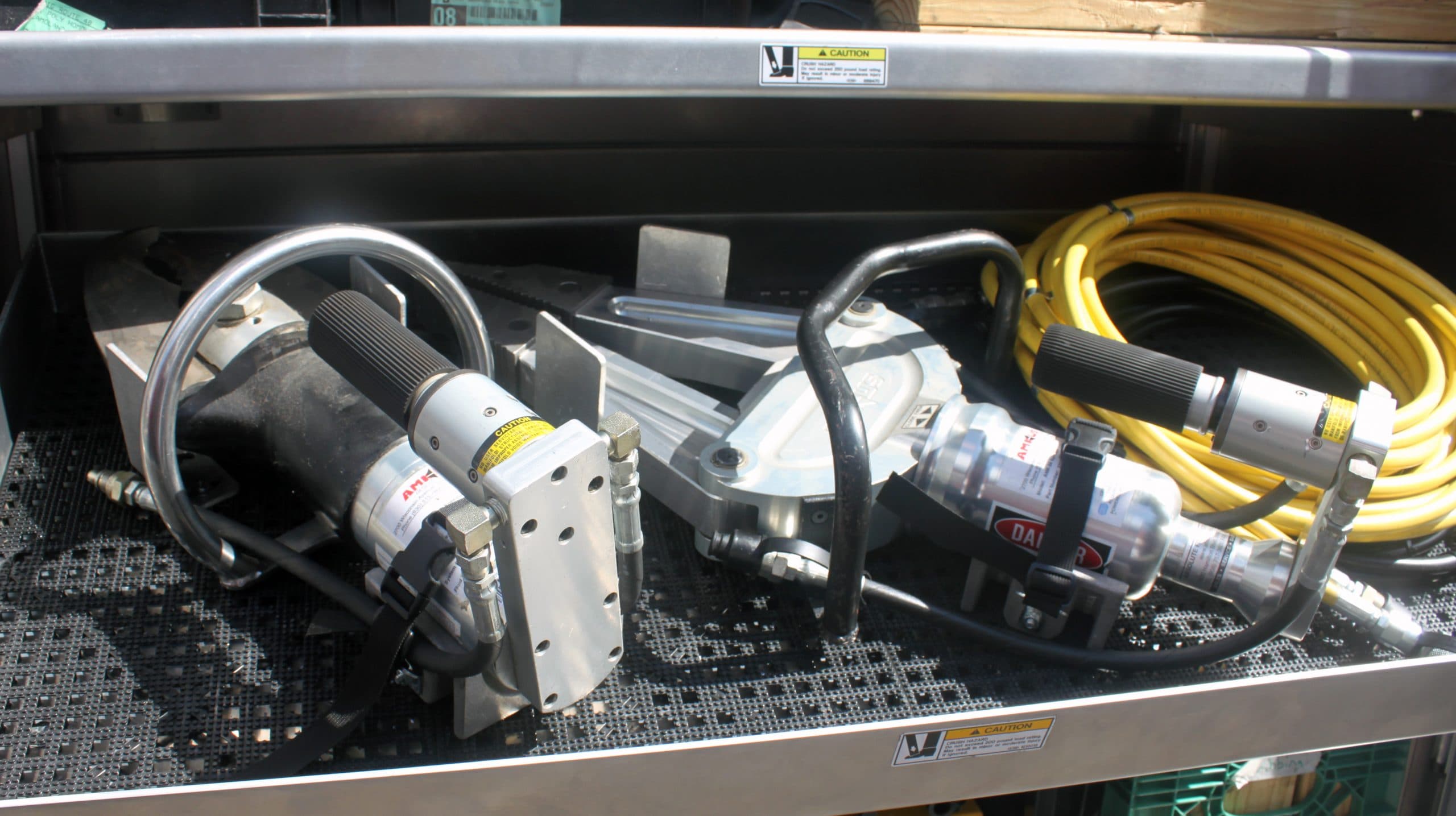 Ziamatic Extrication Fire_Safety_USA Ziamatic Horizontal Extrication Tool Holder with Strap