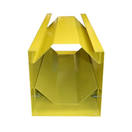 Ziamatic SCBA Bottle Storage Fire_Safety_USA Ziamatic Horizontal Steel QUIC-STORAGE Rack - Less Top - Yellow