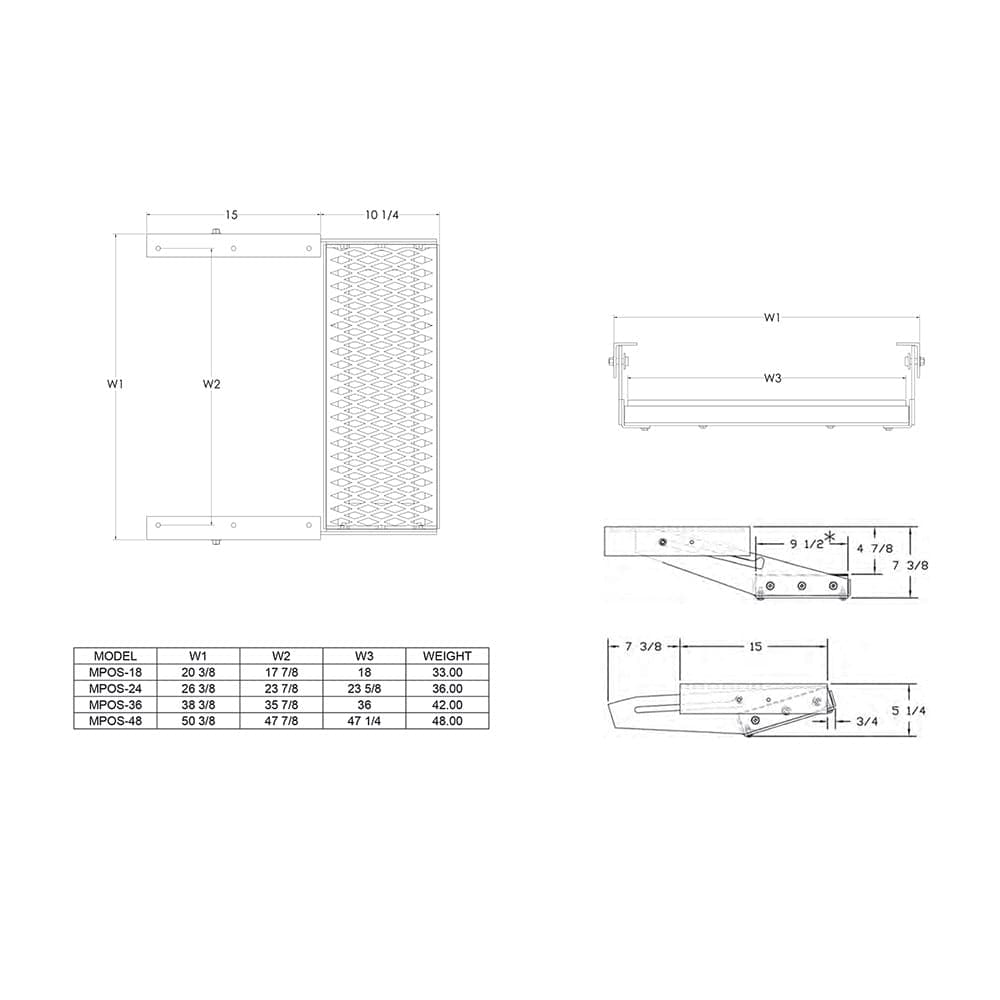 Ziamatic Apparatus Equipment Fire_Safety_USA Ziamatic Manual Vehicle Steps