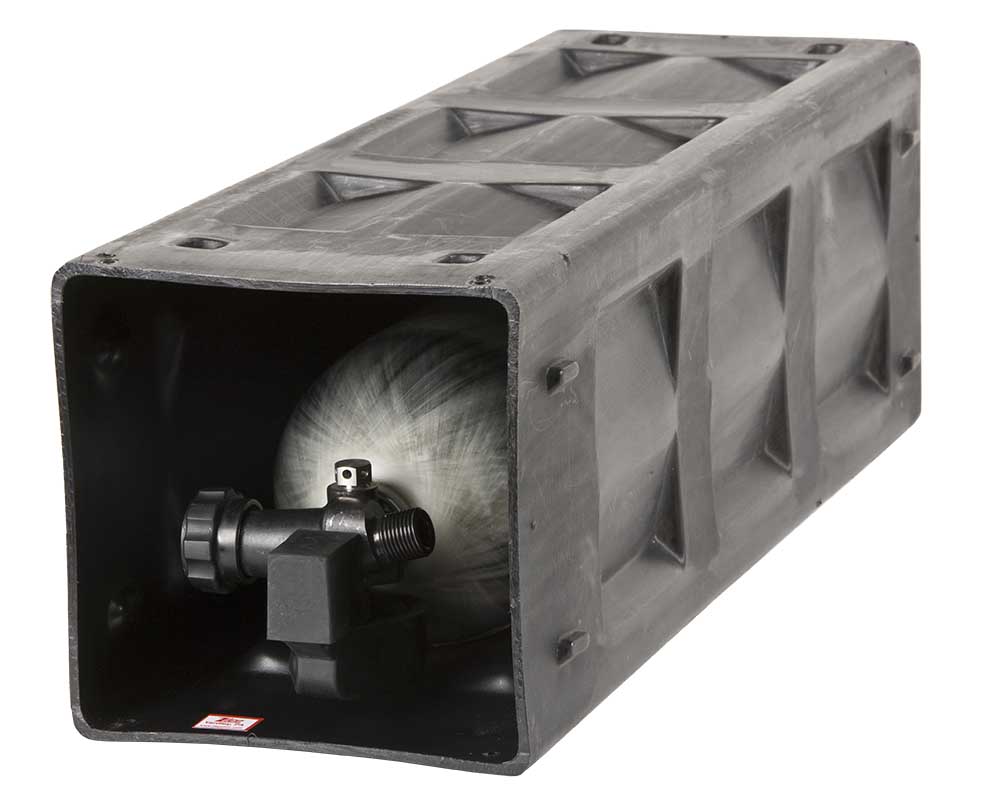 Ziamatic Storage Racks Fire_Safety_USA Ziamatic Plastic QUIC-STORAGE Rack - Black