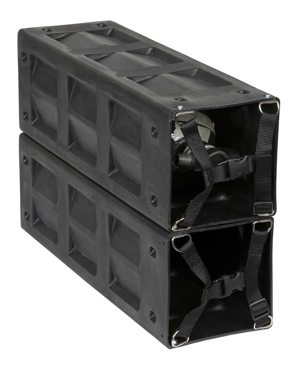Ziamatic Storage Racks Fire_Safety_USA Ziamatic Plastic QUIC-STORAGE Rack - Black
