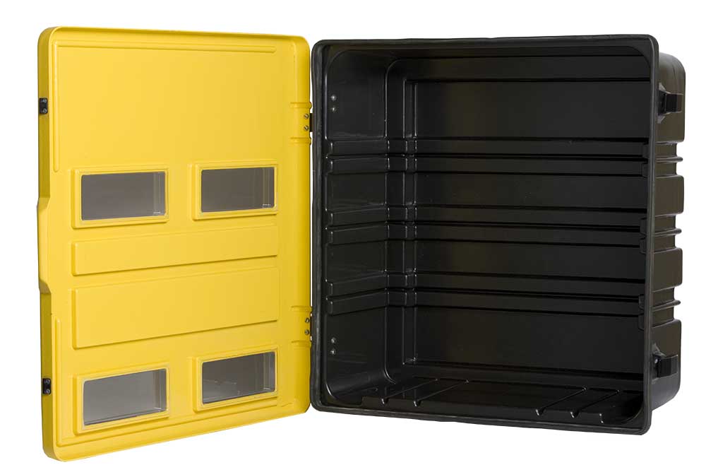 Ziamatic SCBA Bottle Storage Fire_Safety_USA Ziamatic QUIC-ACCESS Double SCBA Cabinet
