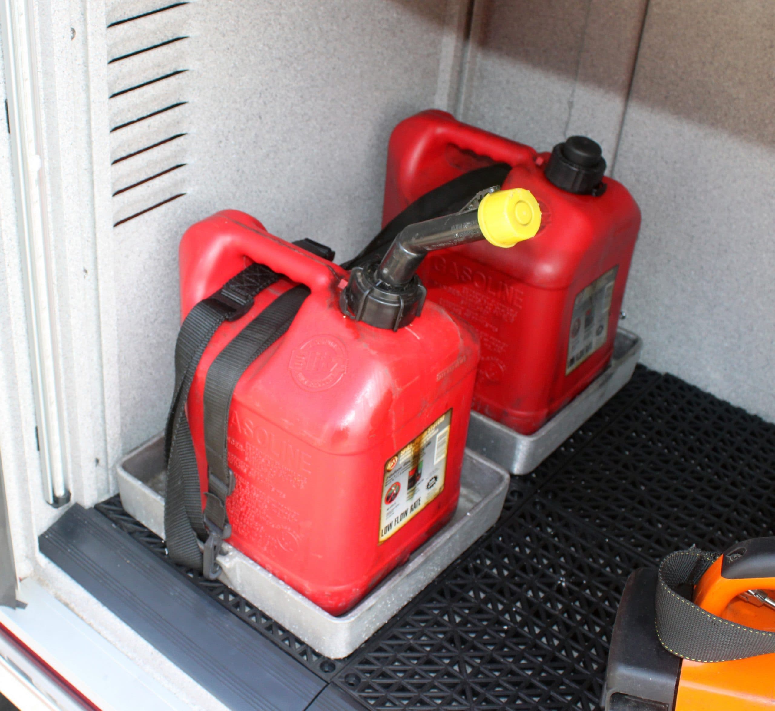 Ziamatic Mounting Brackets Fire_Safety_USA Ziamatic Rectangular Holder for 2.5-Gallon Plastic Can