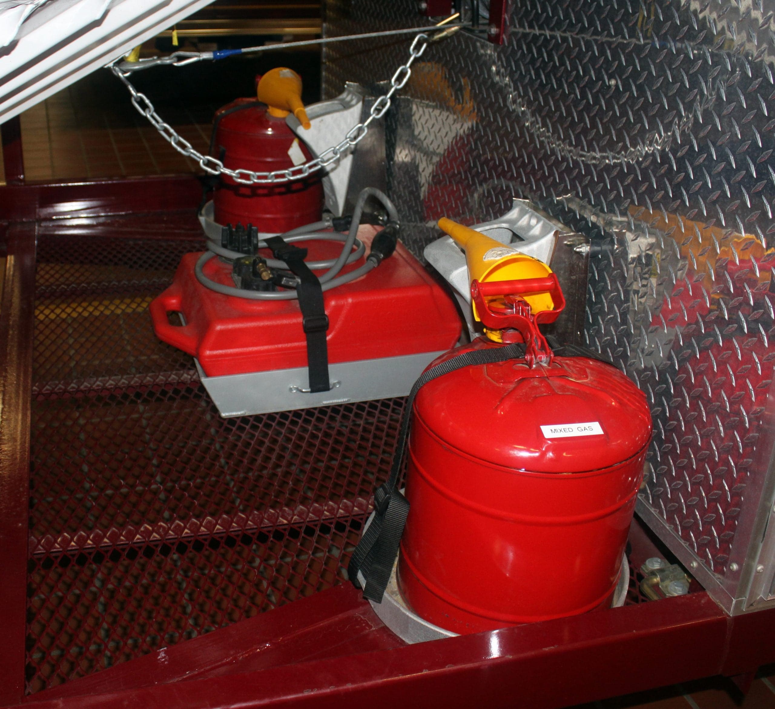 Ziamatic Mounting Brackets Fire_Safety_USA Ziamatic Round Holder for 5-Gallon Safety Can