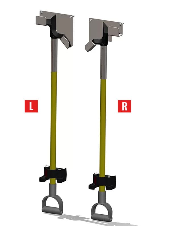 Ziamatic Mounting Brackets Fire_Safety_USA Ziamatic SURE-GRIP Hook Tool Mounting Bracket Kit (includes SURE-GRIP Tool Mount)