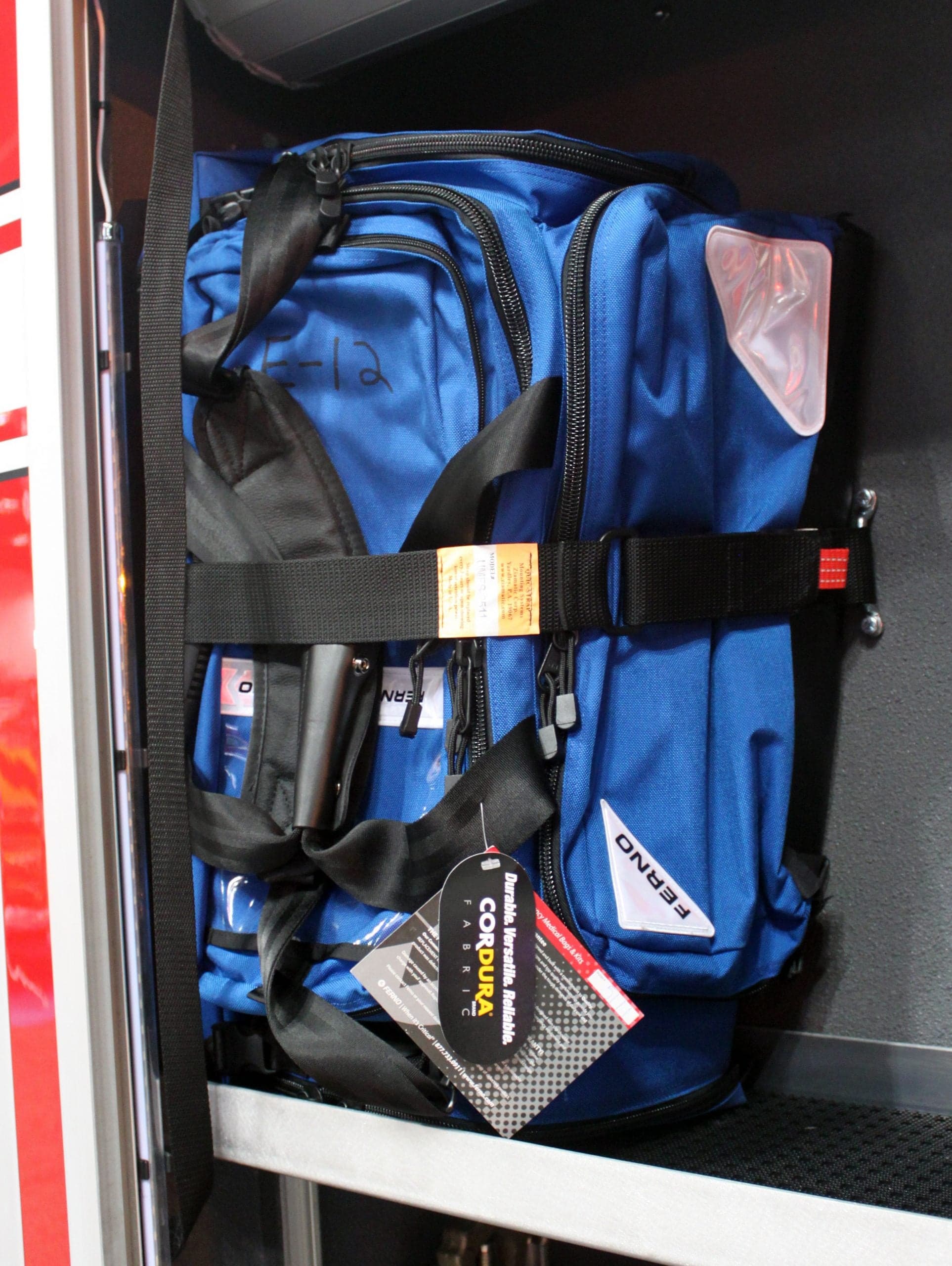 Ziamatic Utility Straps Fire_Safety_USA Ziamatic Utility Mounting System - 2" Fixed Straps