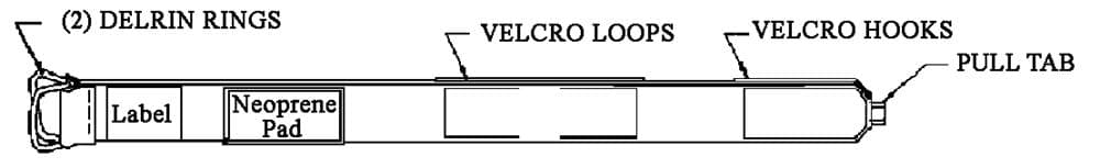 Ziamatic Utility Straps Fire_Safety_USA Ziamatic Utility Mounting System - 2" Variable Straps