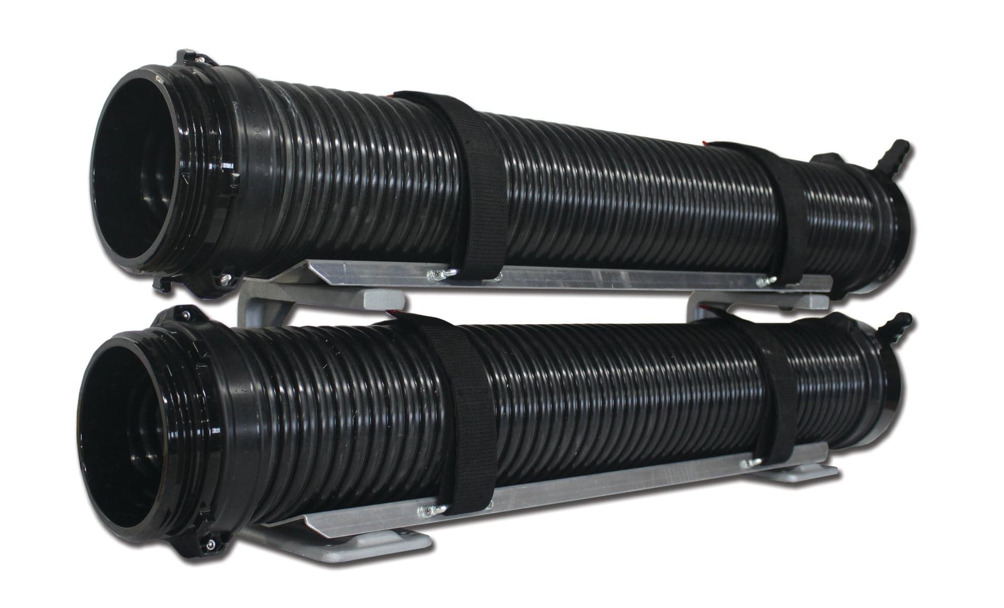 Ziamatic Mounting Brackets Fire_Safety_USA Ziamatic Vertical Hard Suction Mount - Two 10' Solid Trays