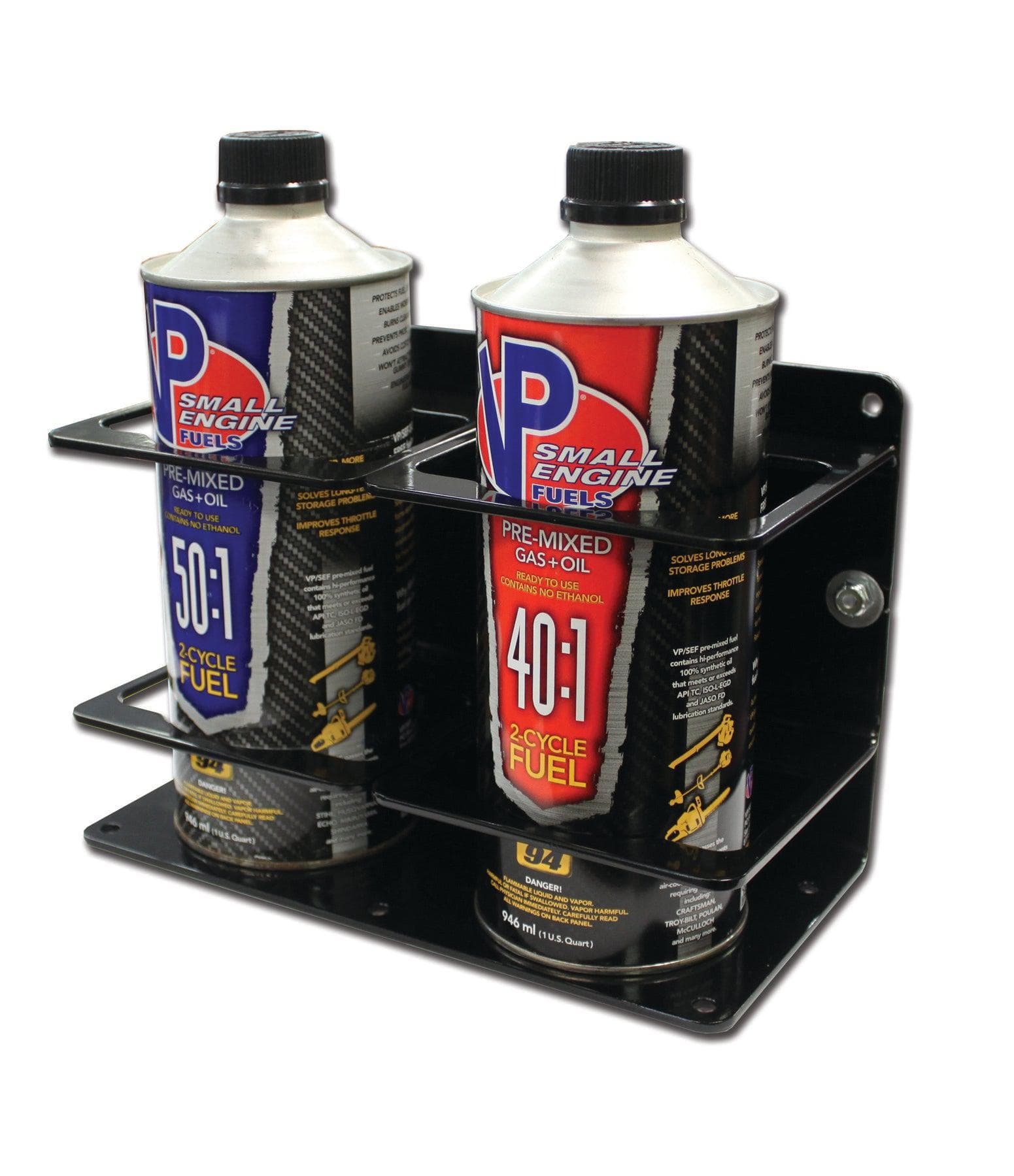 Ziamatic Fuel Premix Holder Fire_Safety_USA Zico Double Premix/Bar Container Holder - Black