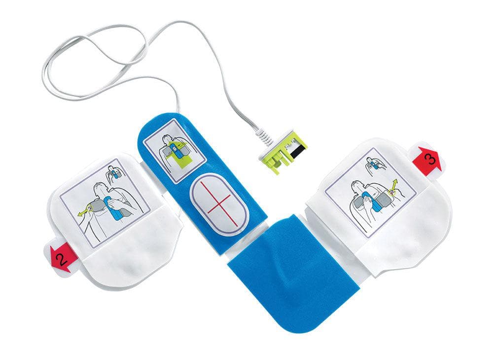Zoll CPR Fire_Safety_USA Zoll Plus® & Pro® Adult One-Piece Electrode CPR-D Padz