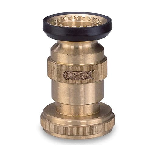 Fire Hose Nozzles Direct Wildland Nozzles Fire_Safety_USA 1-1/2" Industrial Fog Nozzle Brass (95 GPM)