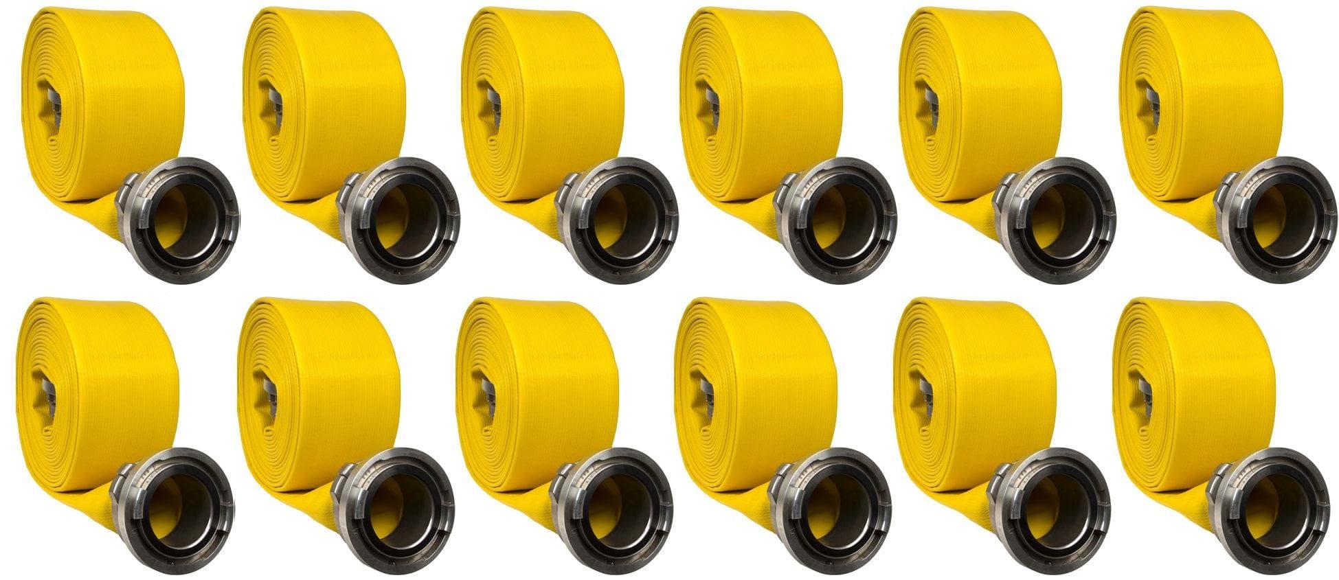 All American Hose Hose Fire_Safety_USA 4" Storz Rubber Fire Hose - 12 Hoses with FREE SHIPPING