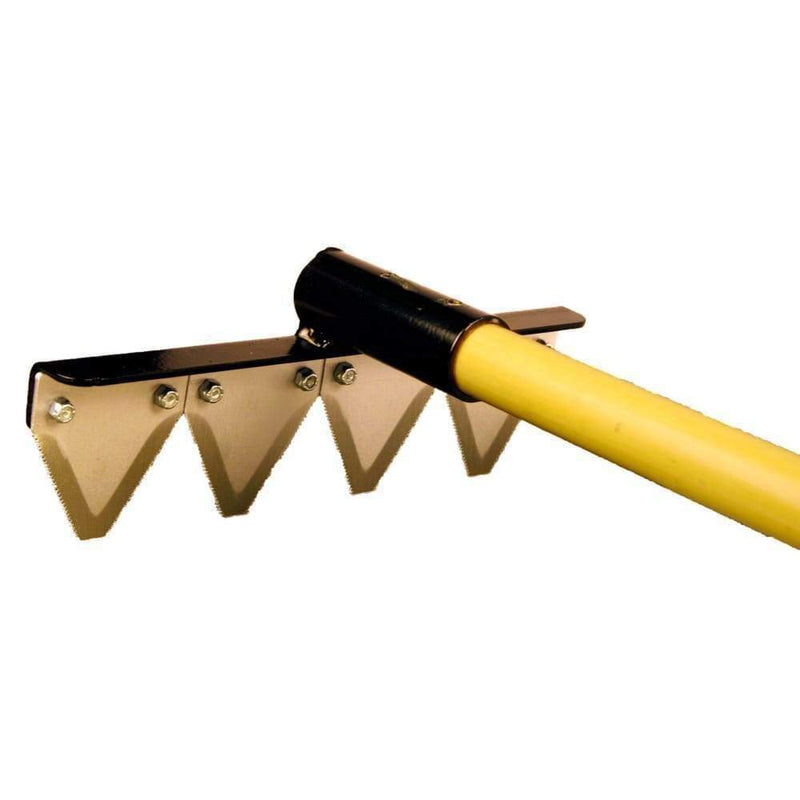 Wildland Fire Rake with Fiberglass Pole