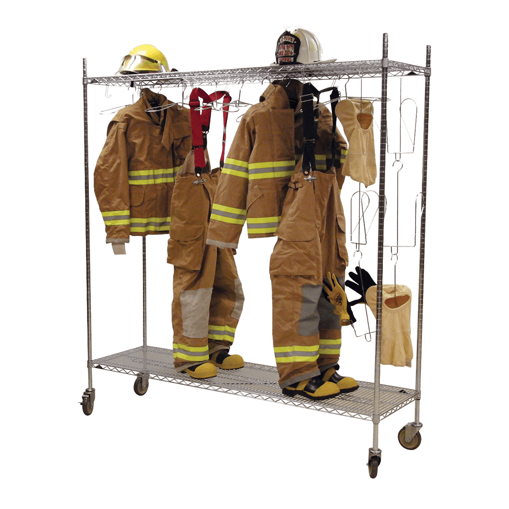 Ready Rack Gear Storage Fire_Safety_USA Air Dry Laundry Rack (Mobile)