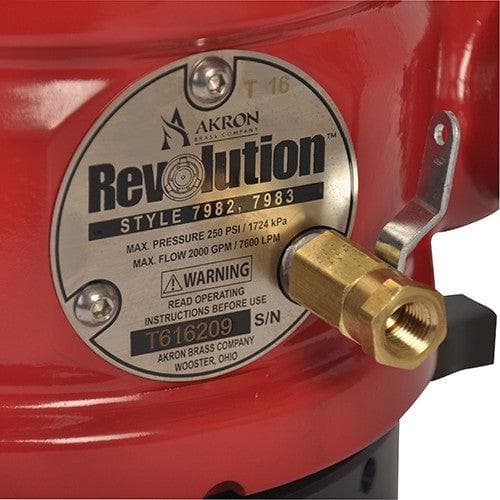 Akron Brass Gate Valve Fire_Safety_USA Akron Revolution™ Intake Valve with 30° Swivel Inlet