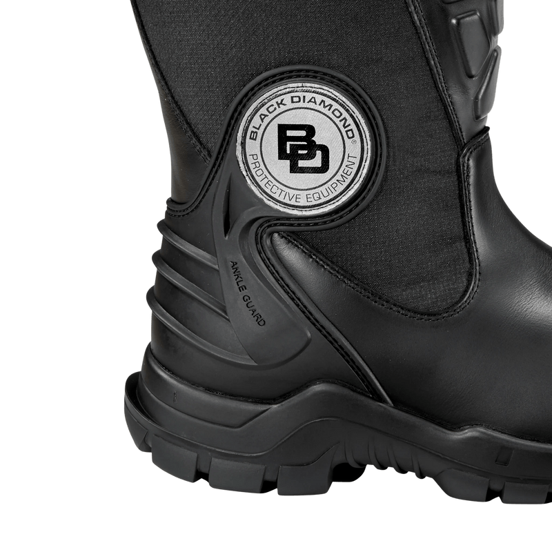 Black Diamond Boots Fire_Safety_USA Black Diamond X2 14" Leather Firefighter Boot