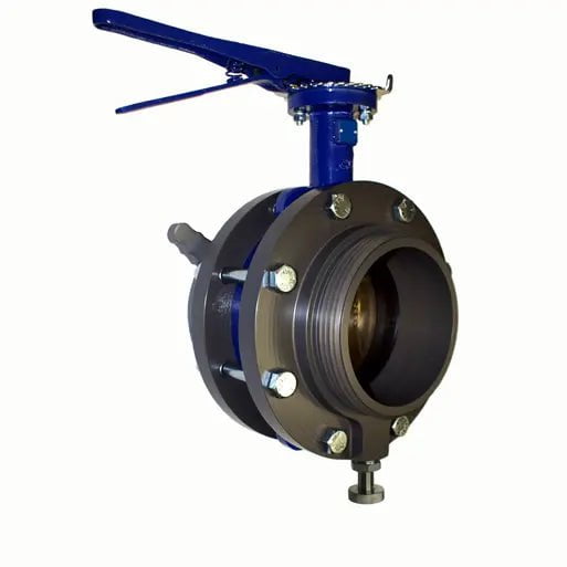Harrington Gate Valves Fire_Safety_USA Butterfly Valve with Lever Handle