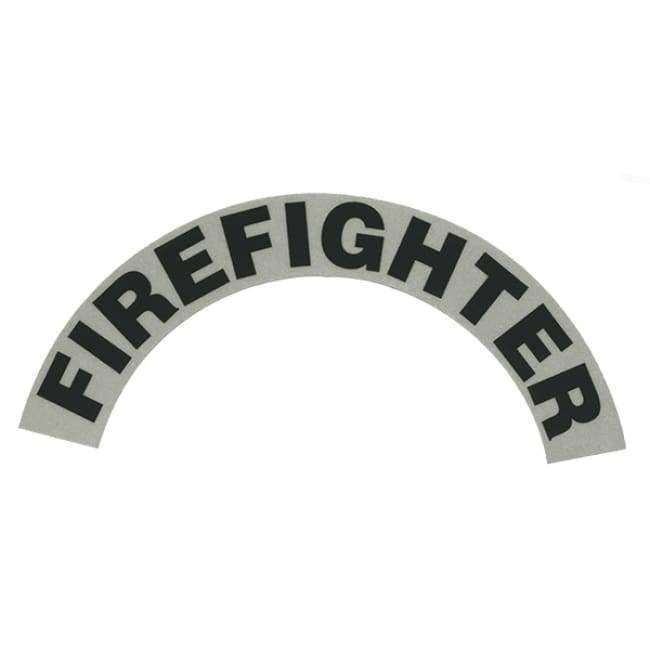 Pacific Reflex Signs Decals Fire_Safety_USA Clearance Helmet Crescent Decals