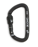 CMC Carabiner Fire_Safety_USA CMC Black Protech™ Aluminum Key-Lock Carabiner