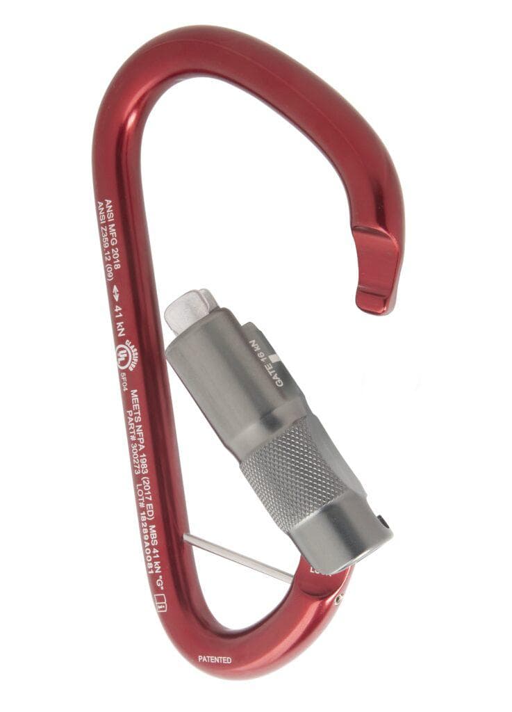 CMC Carabiner Fire_Safety_USA CMC Carabiner - PS Xl Auto Red ANSI