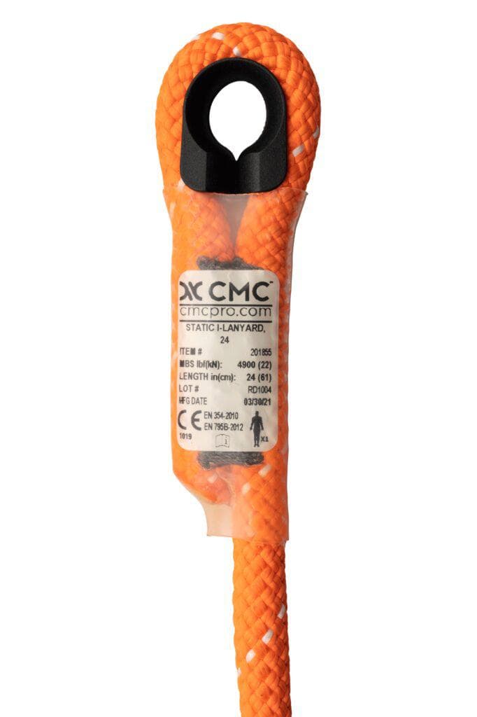 CMC Rope and Web Fire_Safety_USA CMC Static I-Lanyard 24"