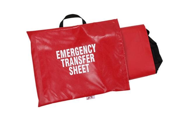 R & B Fabrication Stretcher Fire_Safety_USA Emergency Soft Stretcher - Red
