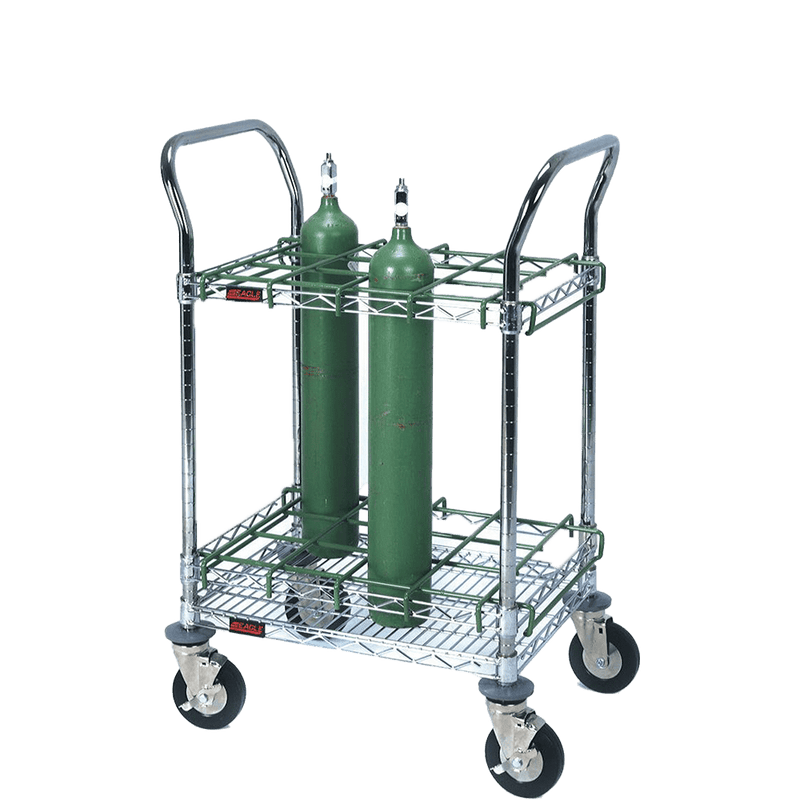 Ready Rack Bottle Carts Fire_Safety_USA EMS Oxygen Cart