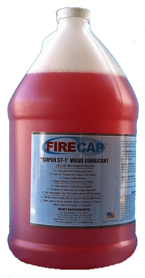 Fire Cap Foam Fire Cap ST-1 Pump and Valve Lubricant