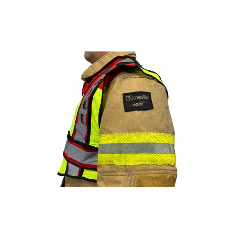 Fire Ninja Safety Vests Fire_Safety_USA Fire Ninja Ultra-bright Red-Fire Public Safety Vest