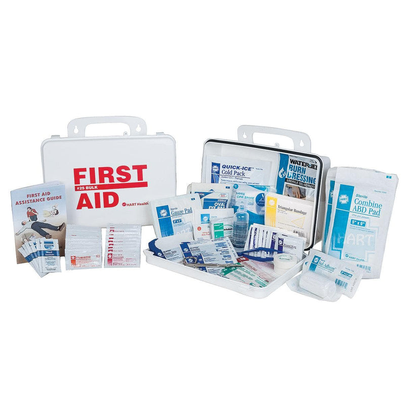 Heart Health Decals Fire_Safety_USA FIRST AID KIT, 25 PERSON