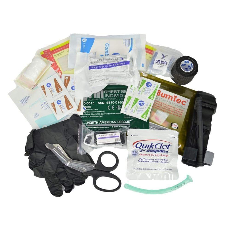 Lightning X Accessories Gunshot/Trauma Tactical IFAK Fill Kit