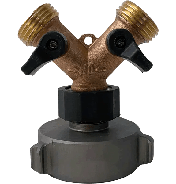 Harrington Adapters Fire_Safety_USA Haz-Mat Reducer with GH Shut Offs